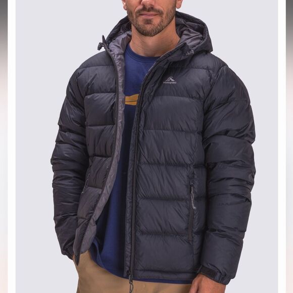 Macpac Men's Black Duck Down Puffer Jacket - Picture 2 of 15